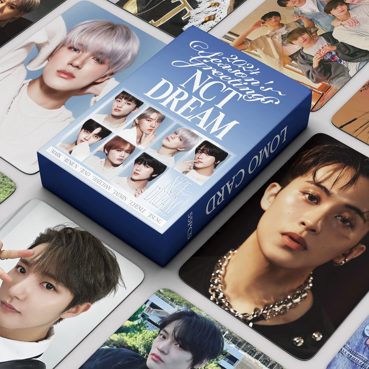 55 карточка NCT DREAM 2024 Season's Greetings Lee Mark Huang Renjun
