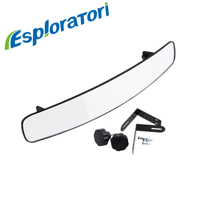 Suministro de comercio transfronterizo, carrito de campo de golf, gran angular, gran campo de visión, espejo central, espejo retrovisor, espejo convexo