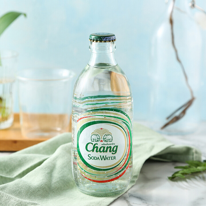 泰國進口象牌大象蘇打水夏季飲品蘇打氣泡水24瓶整箱飲料批發代發