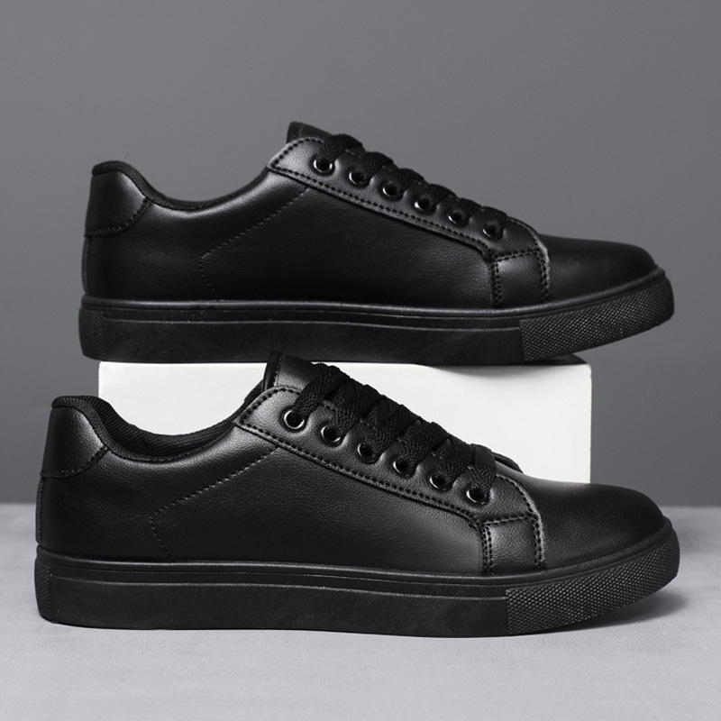 Comercio exterior zapatos de hombre 464748 zapatos blancos pequeños zapatos deportivos casuales blancos puros 2025 nuevos zapatos de skate