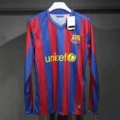 0910 Barcelona Home Player Edition Long Sleeve