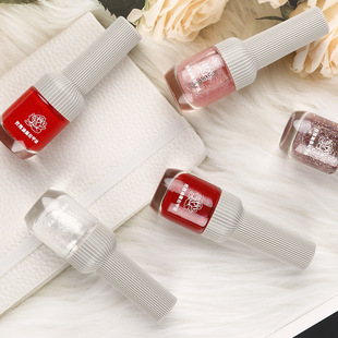 New BK rose oil water-based baking-free long-lasting tearable quick-drying nude transparent odorless nail polish wholesale