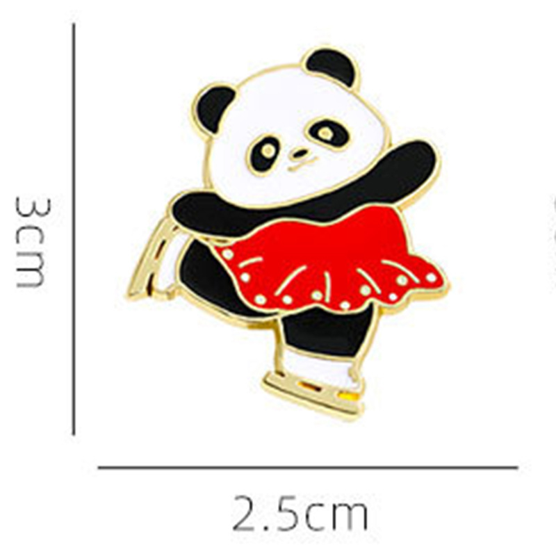 Figure skating panda