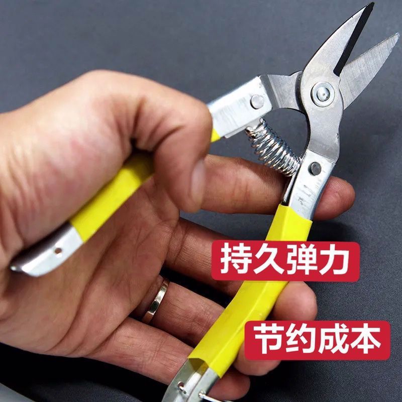 Garden Shears with Spring-Loaded Fruit Tree Pruning Scissors, Universal Accessories for Pruning Branches and Flowers