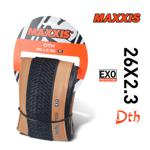 MAXXIS DTH black edge retro yellow edge 26*2.15\2.3 street car FGfs action dead fly dirt slope car tire