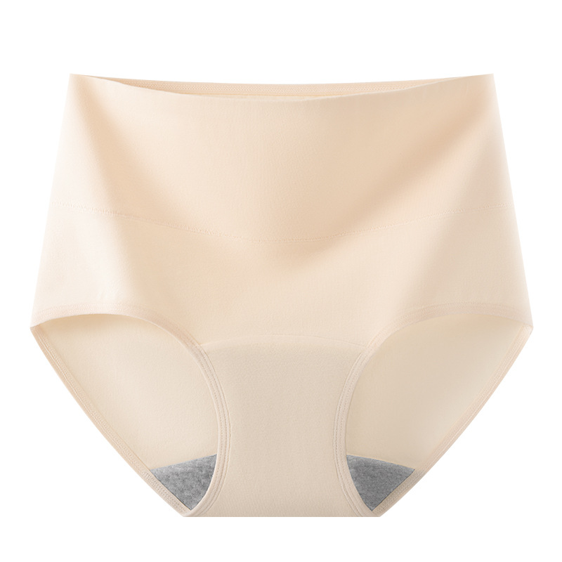 Mujeres de mediana edad y ancianas con fugas de orina, almohadillas, pegatinas absorbentes, pantalones fisiológica a prueba de fugas de período de la tía lavables, ropa interior de talla grande de cintura alta