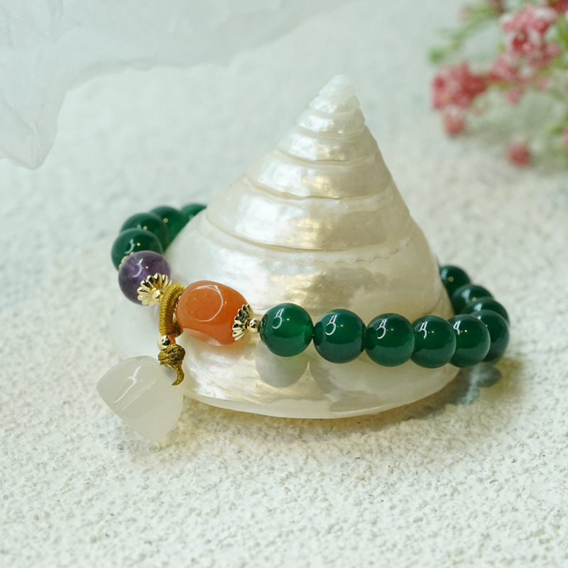 Ethnic Style Gourd natural stone Bracelets
