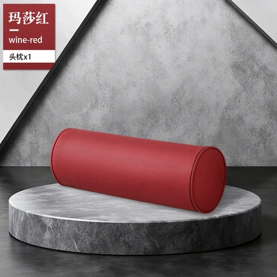 Foam Car Small Pillow Interior – Headrest - a-round-memory-foam-headrest-martha-red
