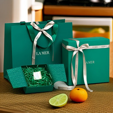 原装LA海蓝礼盒包装盒护肤品之谜盒子礼品手提袋精粹水礼品盒空盒