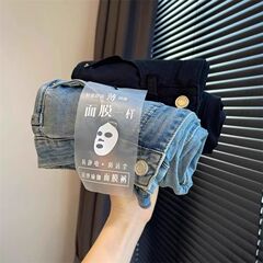ファットシスター薄い夏アイスシルクジーンズ女性の多用途ファッショナブルなスリムスリット大きいサイズサマーパンツ