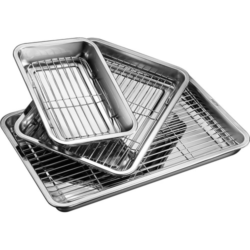 304 thickened non-magnetic stainless steel square plate tea tray tray barbecue tray steamed rice tray grilled fish tray punched tea pool square basin