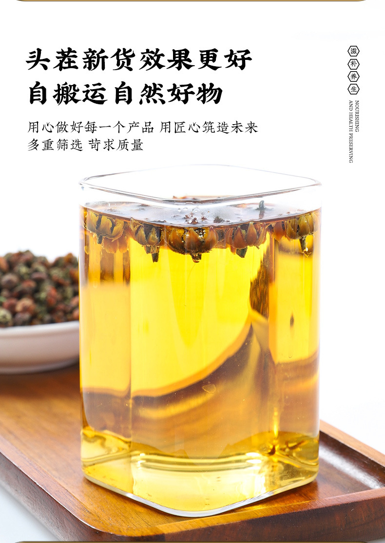 Snow Chrysanthemum Buds Xue Ju Tai Kunlun Mountain Herbal Tea 40g Canister Dried Flower Buds for Daily Brewing specifications