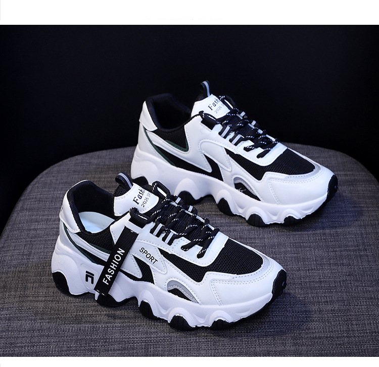 Women's Fashion Color Block Round Toe Sports Shoes display picture 18