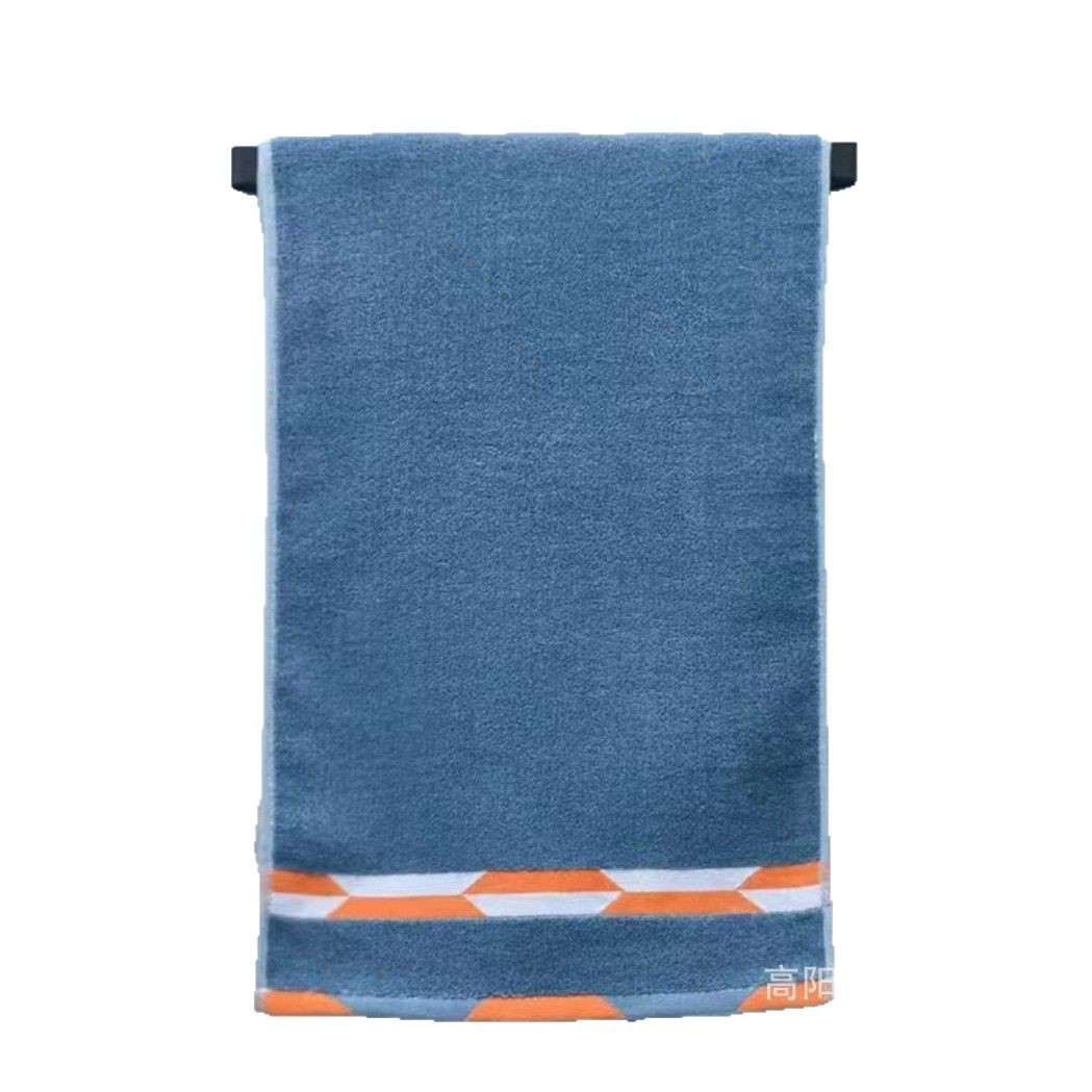 Toallas faciales al por mayor de algodón grueso absorción de agua para adultos estudiantes casados en el hotel bordados toallas faciales de algodón