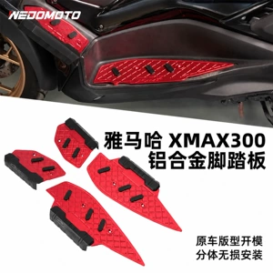 Xmax300 Yamaha 17-26 modelləri üçün alüminium ərintisi sürüşməyən ayaq pedalları