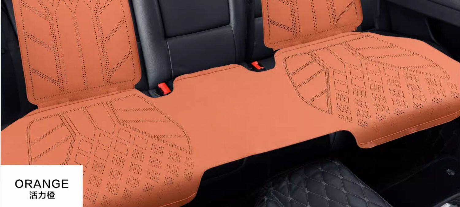 Suitable for 2026 car seat cushions, universal for all seasons, suede leather seat cushion, high-end saddle pad, suede seat cover for summer