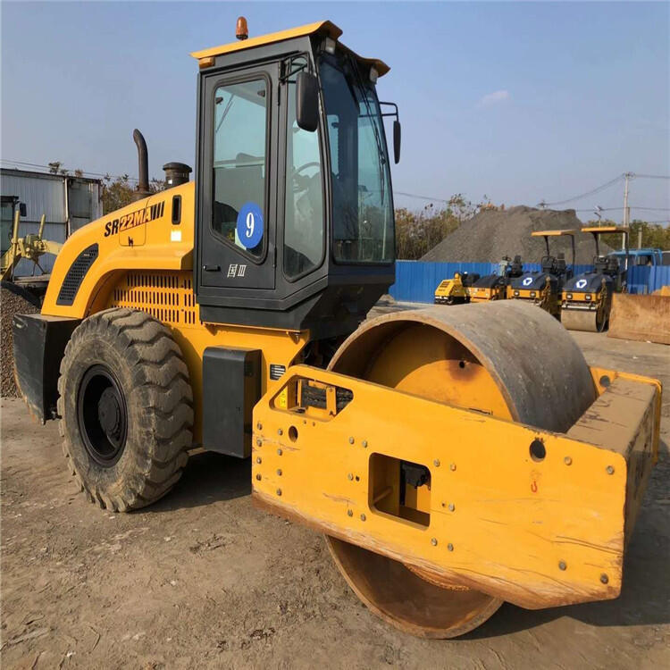 供应山推22吨振动压路机，电子档