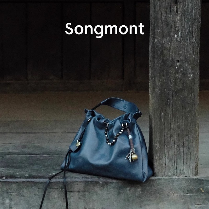 [文淇同款]Songmont山下有松百纳包余墨白托特包垃圾袋通勤流浪包|undefined