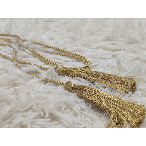 AB085 belt, the belt material is gold thread wrapped cotton, length 1.7m (including the tongue), weight 0.2kg