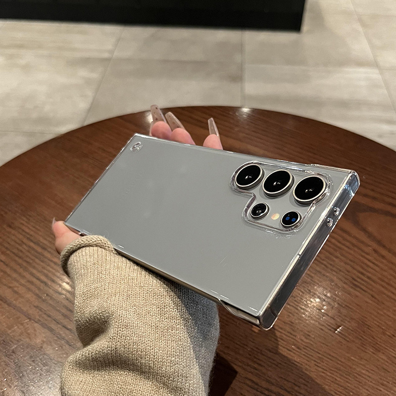 [Hard Shell Does Not Turn Yellow] Suitable for Samsung S24Ultra Mobile Phone Case New S24+ Ultra-Thin Transparent 23Plus