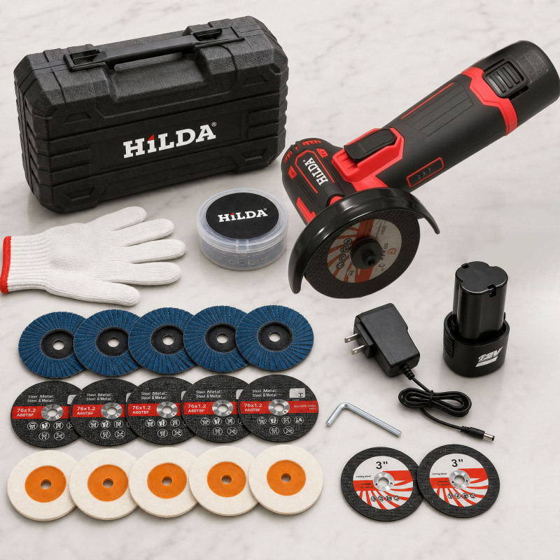 Manual Rechargeable Cutting Machine Grinder Household Mini Handheld Grinder Electric Brushless Lithium Angle Grinder