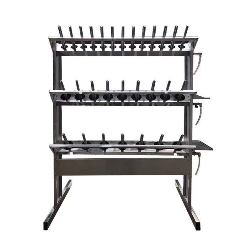 오토바이 자동차 유지 보수 오일 랙 잔류 폐 오일 수집기 스테인레스 스틸 기계 저장 랙