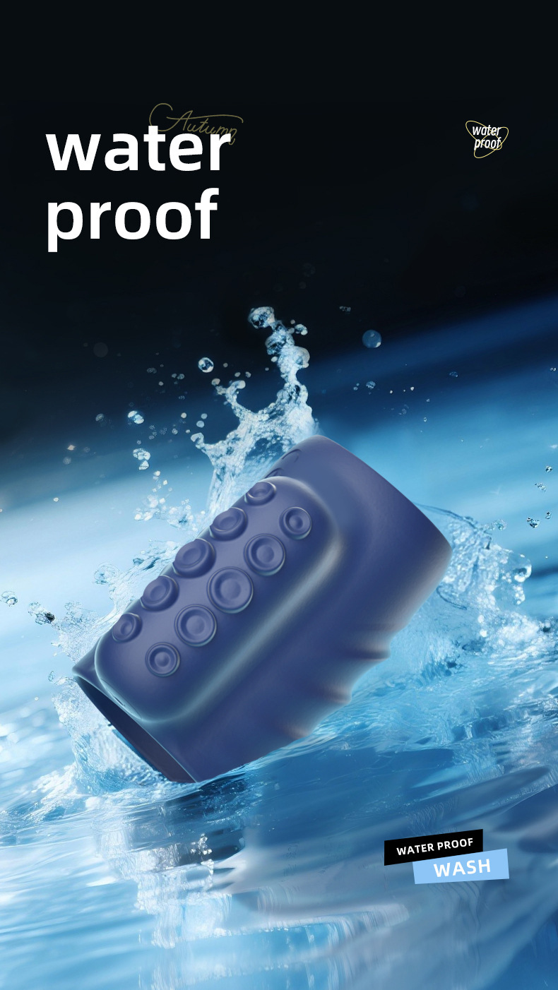 Yunman Remote-Control Vibrating Cock Ring, Silicone Penis Ring for Men — detail image 6