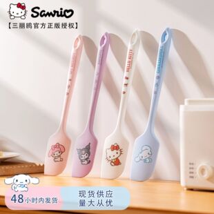 Sugar & Sanrio Genuine Cake Cream Spatula Baking Tool High Temperature Resistant Food Grade Silicone Mixing Scraper