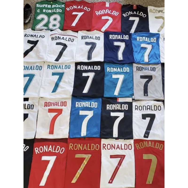 Huang M Retro Football Suit No.7 C Rozidane Ronaldo Mbappe Long Sleeve Thai Jacket Cross-border Huang M Retro Football Suit No.7 C Rozidane Ronaldo Mbappe Long Sleeve Thai Jacket Cross-border