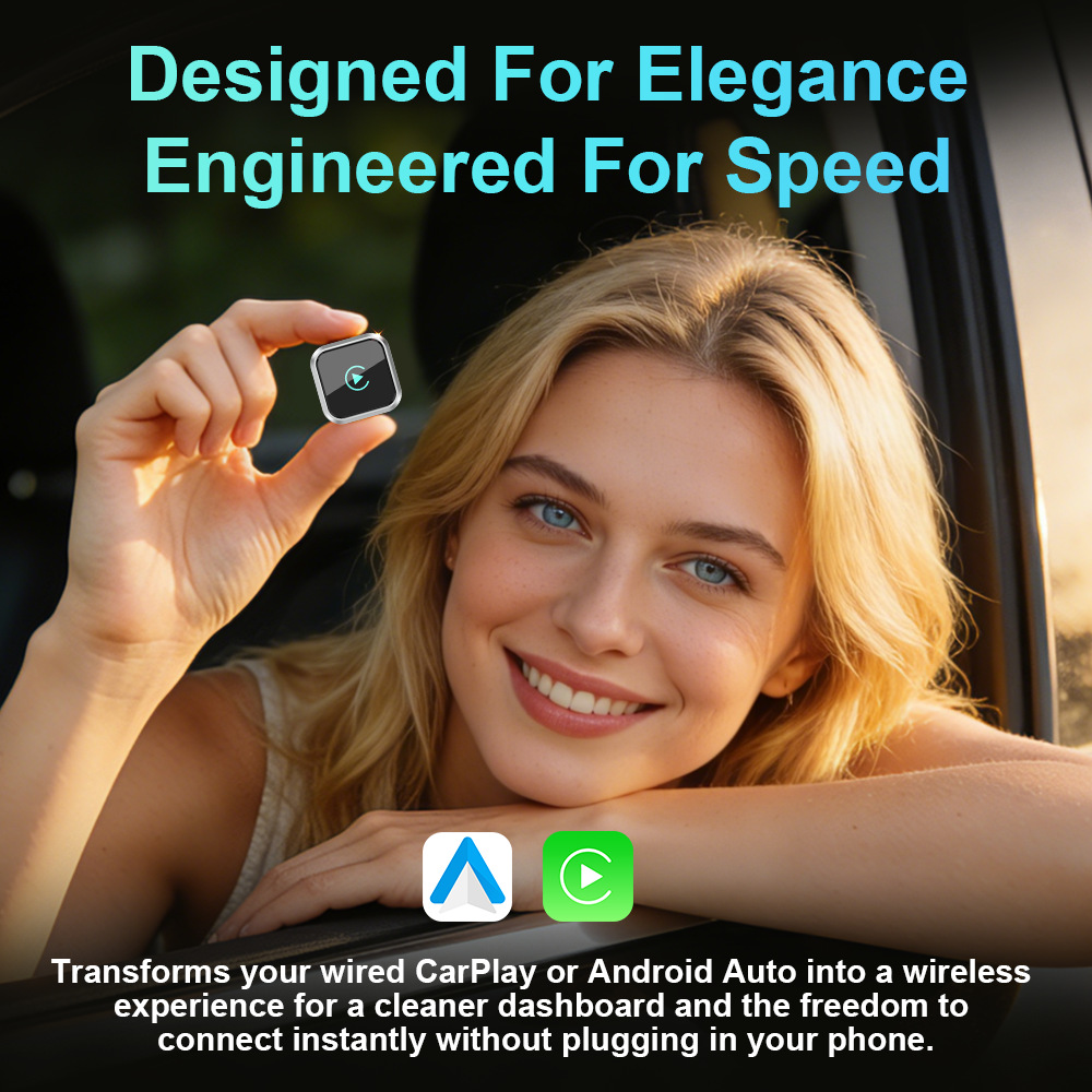 Cross-Border Wireless Carplay Box Private Model Smart Car Interconnection Box Apple Android Autocarplay Box