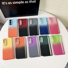 新适用三星GalaxyZFold7折叠肤感渐变双色zfold6 个性荣耀v5手机