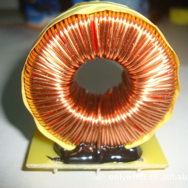 供应T184-2 184-8 184-6功率磁环线圈电感铁硅铝电感 带底板电感