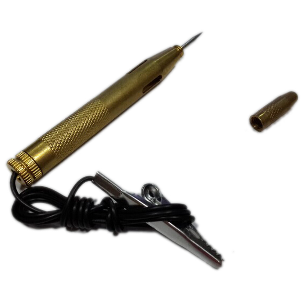 汽车专用测电笔-铜电笔(6-24V) F-09