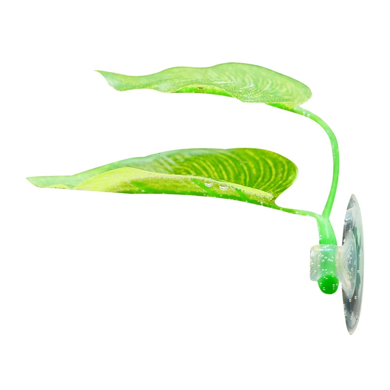 Decorative Aquarium Leaf (Siyuan) — Artificial Betta Rest Leaf, 6.5 cm, OPP Pack Options