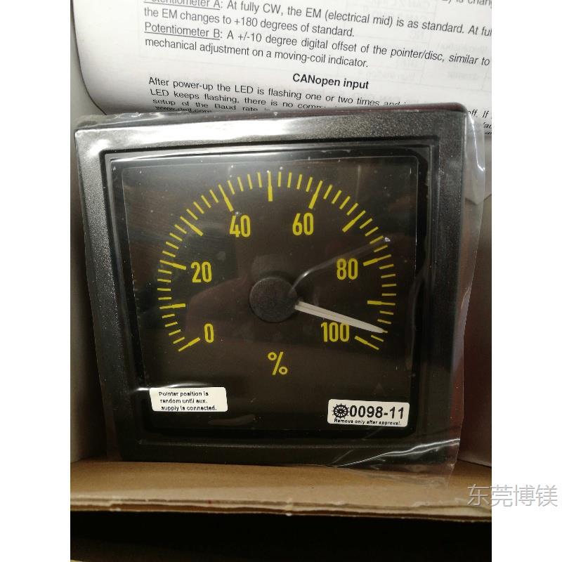 现货DEIF丹控IND XL96RM 0~100CAN B/Y负荷表现货