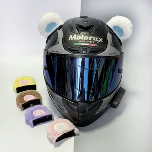 Bear Helmet Decoration Cat Ears Plush Doll Quick Release