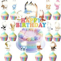 クロスボーダーの布魯伊のケーキの装飾は札を挿して誕生日のケーキを挿して子供の誕生日のケーキを飾って挿します。