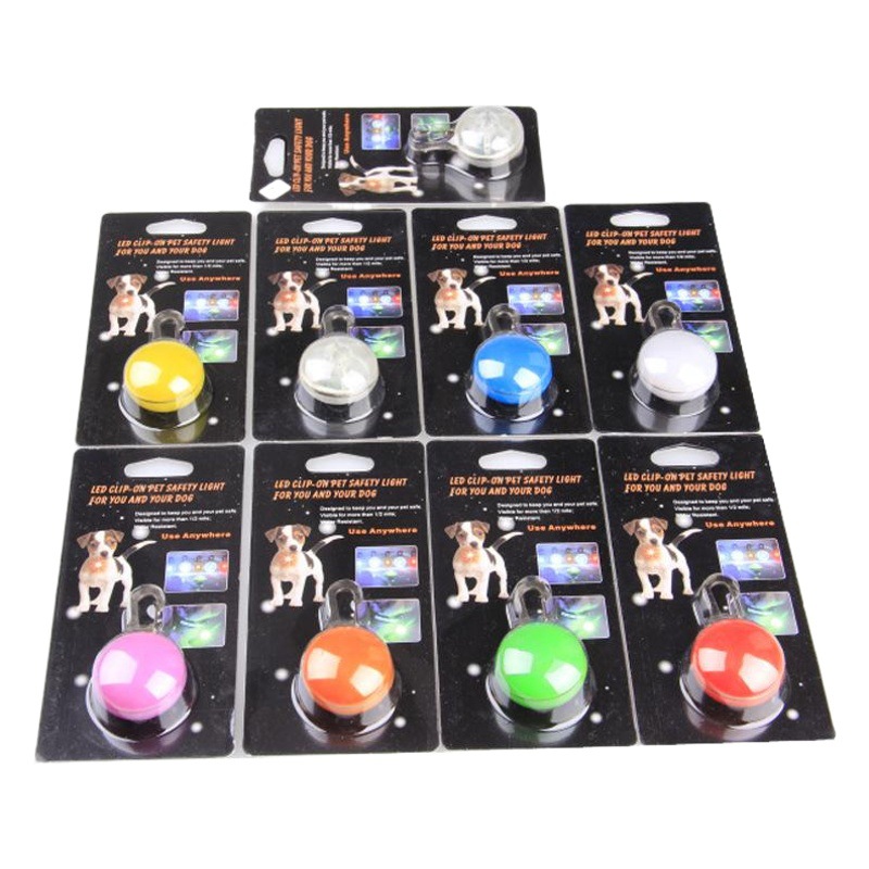 Led Luminous Dog Pendant Supports Mixed Wholesale Light Dog Tag Pet Pendant Dog Flash Light Spot Factory Direct Supply