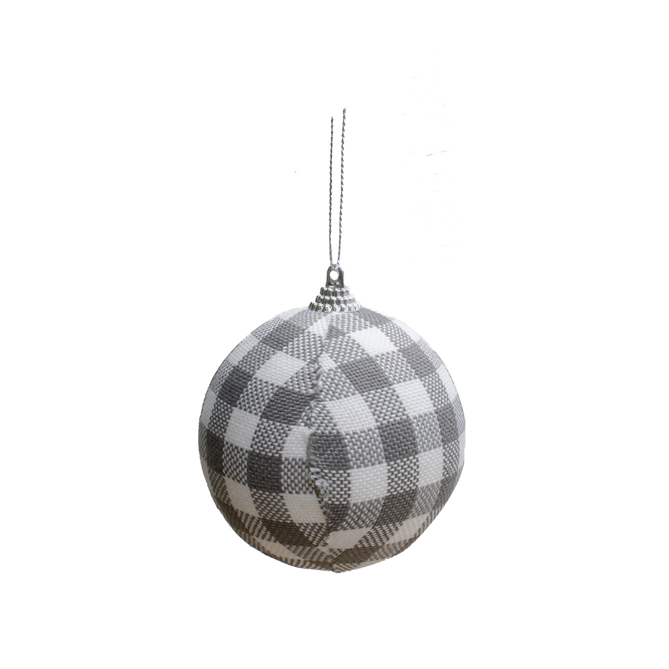 En stock suministros de decoración de Navidad celosía árbol de Navidad colgante tela de espuma traje de bola de Navidad 8m3/6 unids