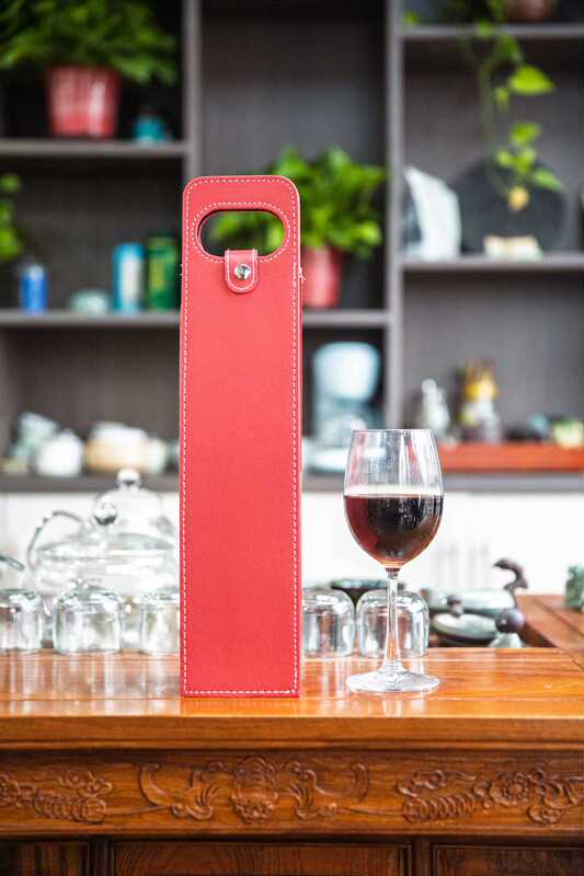 メーカー卸売 赤ワインボックス シングルボトル用ワインギフトボックス 世界地図ワインボックス ワイン空箱 PUレザー素材|undefined