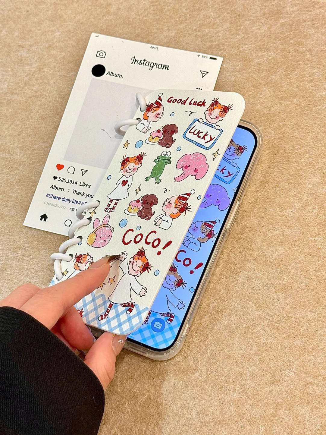 Tpu Cartoon Character Cute Phone Cases Phone Accessories display picture 5