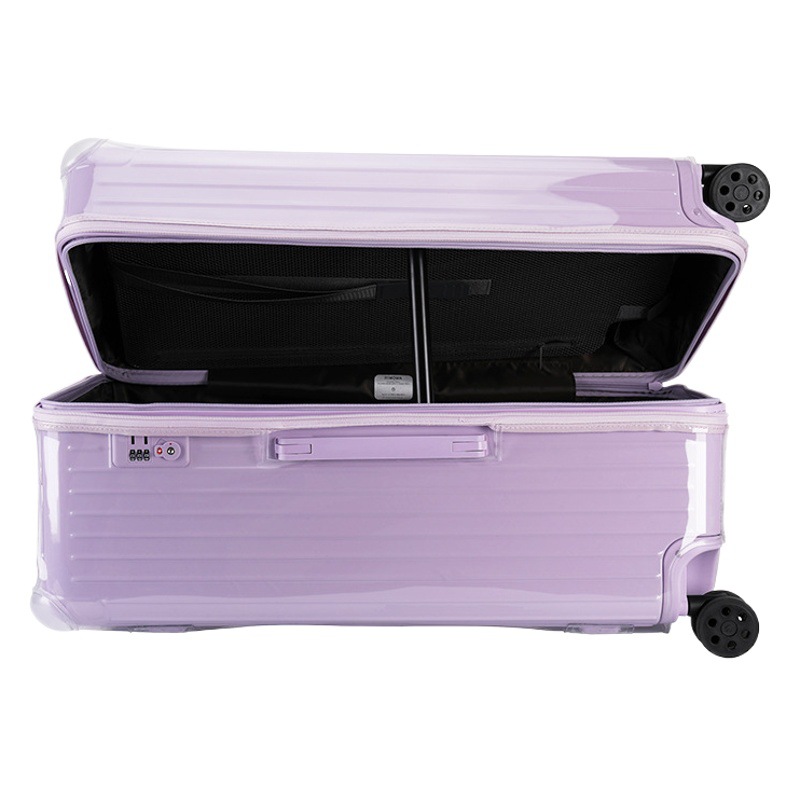 Entrega transfronteriza día MOWA serie completa rimowa conjunto especial airbag anticolisión cubierta protectora transparente entrega de una pieza