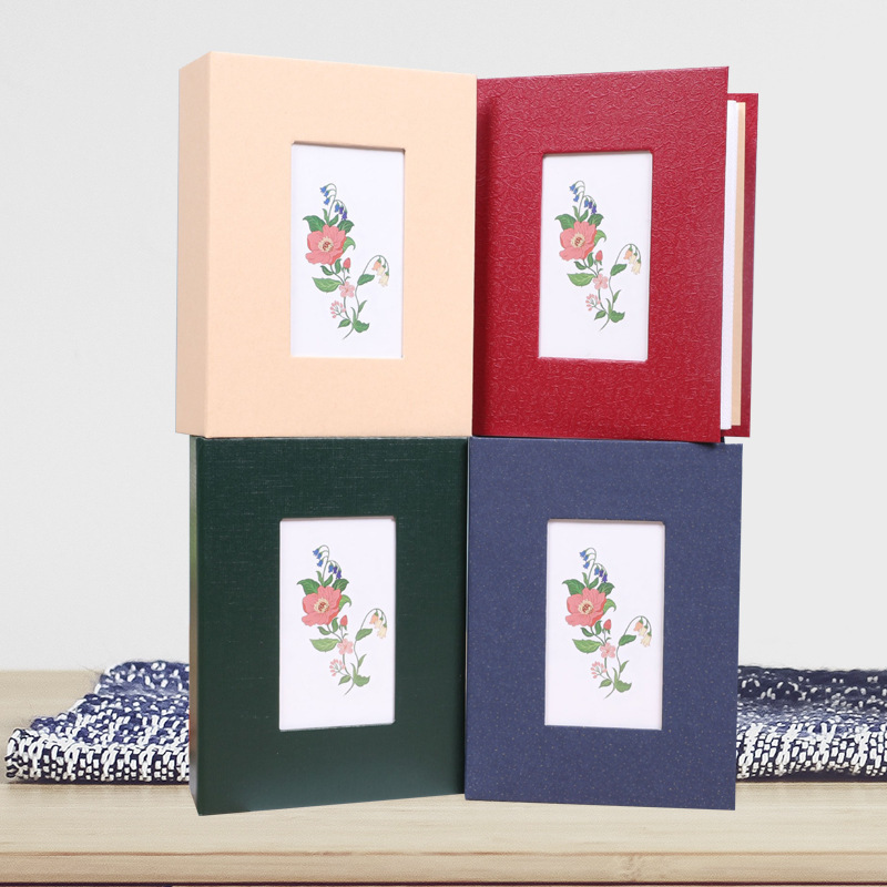 New 6inch Small Notebook with Window Opening Process, Insert Photo Album, Photo Storage Album, Wholesale Dropshipping Album New 6inch Small Notebook with Window Opening Process, Insert Photo Album, Photo Storage Album, Wholesale Dropshipping Album