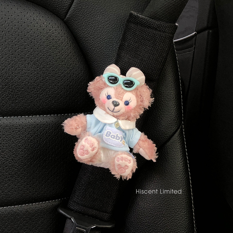 Funda Protectora de Felpa para Cinturón de Seguridad de Auto Decorativa