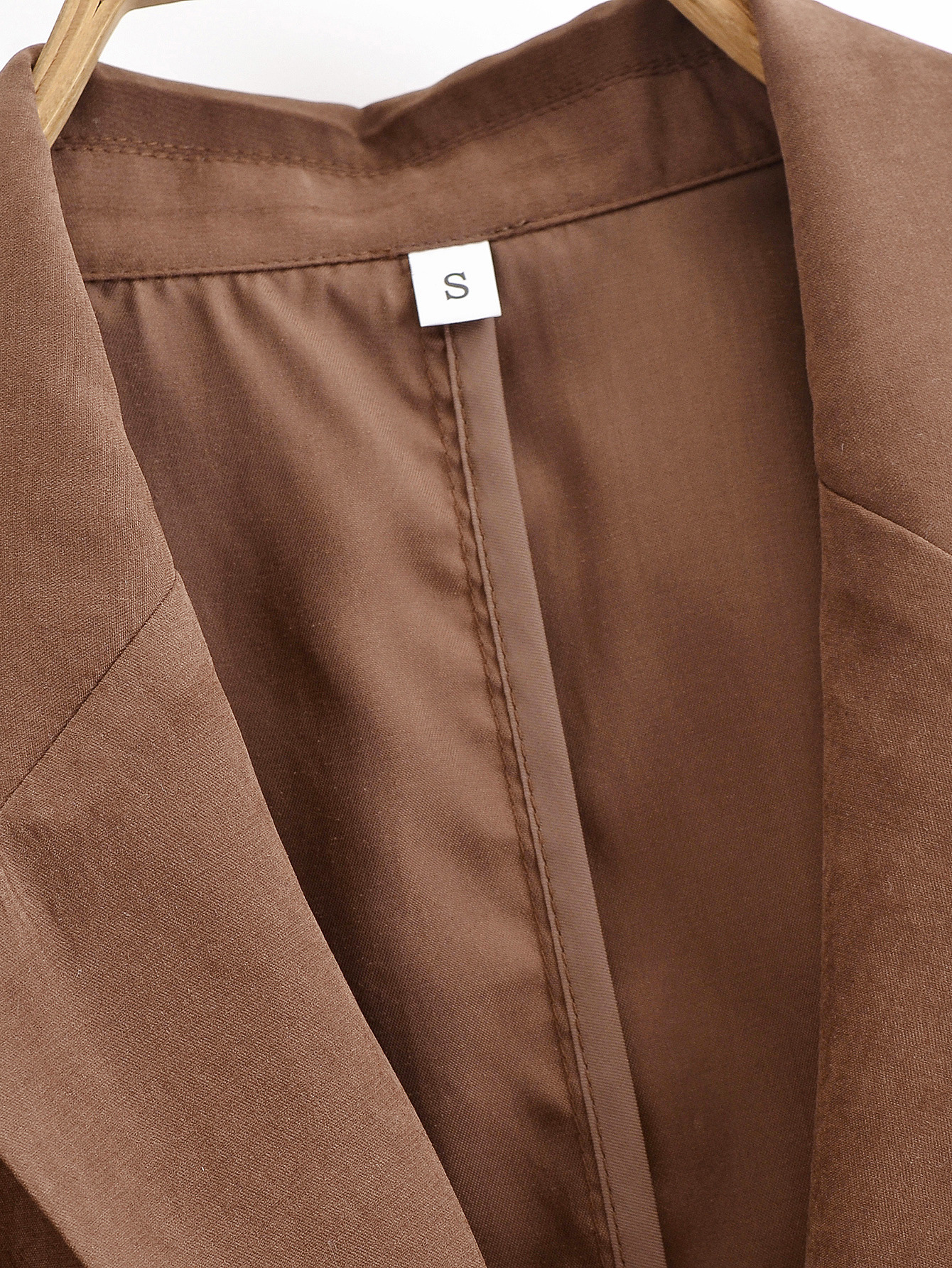 Ensemble tailleur d'été décontracté GraceChic Za pour femme, style européen et américain, coupe cintrée, blazer avec ceinture et mini-short à cravate._voghion.com