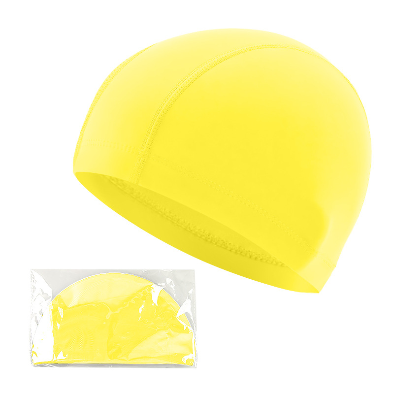 Gorra de natación adulto poliéster nylon unisex talla grande