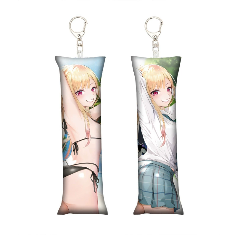 [动漫更衣人偶坠入爱河小抱枕钥匙扣迷你书包挂饰Mini Dakimakura] → аниме: переодевающаяся кукла влюбилась мини-подушка брелок для ключей