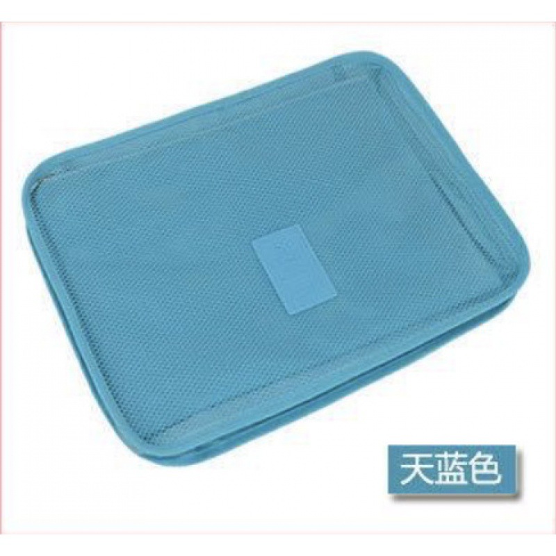 Directo de fábrica al por mayor de almacenamiento de viaje de seis piezas bolsa de almacenamiento de ropa de organización bolsa de almacenamiento de 6 piezas conjunto