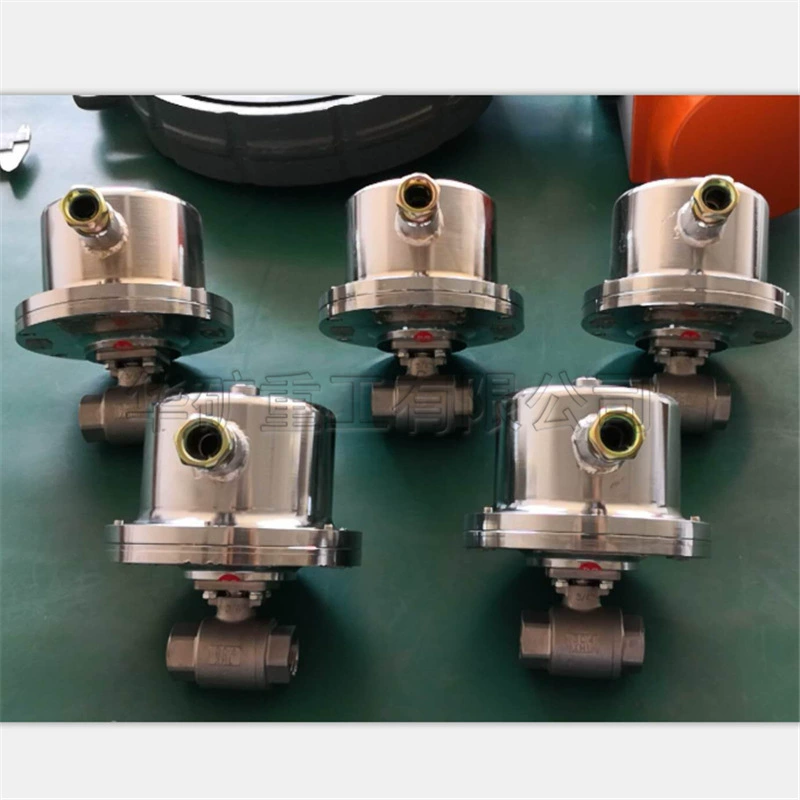 Электрический шаровой кран диаметром 20 мм Взрывозащищенный шаровой кран оболочка шахты Электрический шаровой кран DFB20/7 Электрический шаровой кран