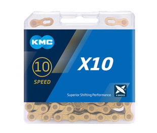 KMC bicycle chain road bike mountaineering variable speed 10 speed bicycle chain riding parts Guimeng chain